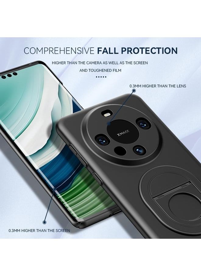 Case For Huawei Mate 60 Magsafe Hidden Fold Holder Full Coverage Shockproof Phone Case
