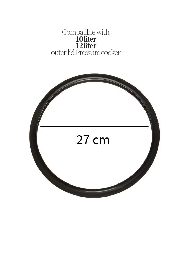 Mithra Popular Pressure Cooker Gasket Compatible with 10 & 12 Liter Pressure cooker - Image 2