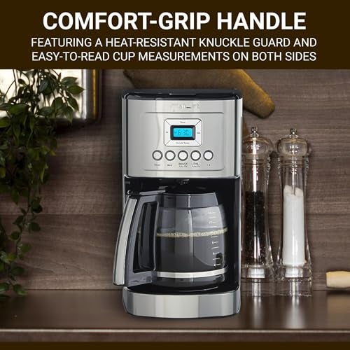 COSPARX 14-Cup Replacement Carafe Compatible with Cuisinart Coffeemakers: DCC-2200, DCC-2600, DCC-2800, DCC-3200, DCC 3200P1 Model# DCC-2200RC - Image 5