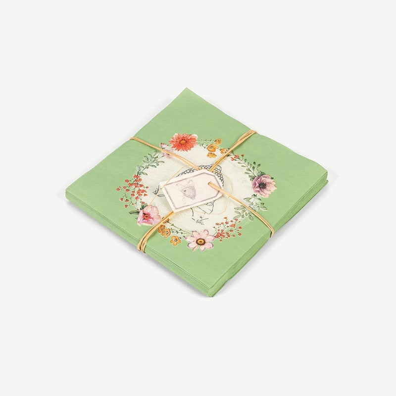 OC HOME مناديل توledo الخضراء لجميع المناسبات