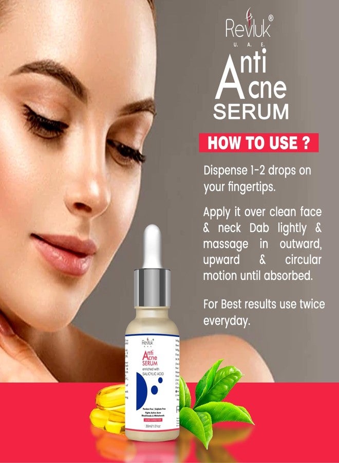 Revluk Anti-Acne Combo - Foaming Face Wash & Serum with 2% Salicylic Acid | Oil Control & Acne Treatment for Oily, Acne-Prone Skin | Paraben-Free, Sulphate-Free - Face Care Kit - Image 5