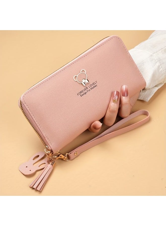 Goolsky New Long Wo 's Large Capacity Coin Purse Multi-Card Holder Fashion Simple Handbag Handbag - Image 3