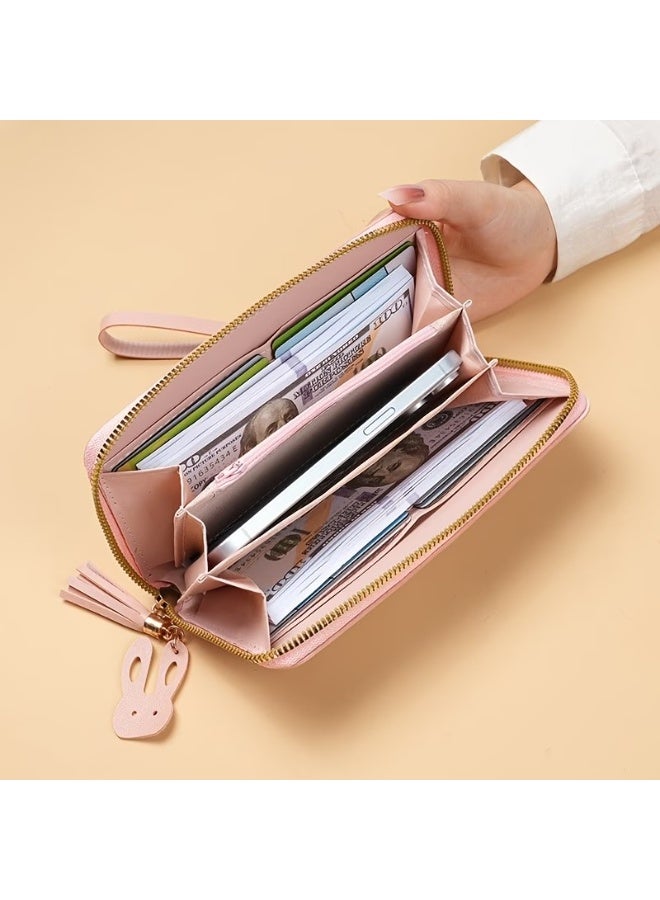 Goolsky New Long Wo 's Large Capacity Coin Purse Multi-Card Holder Fashion Simple Handbag Handbag - Image 1