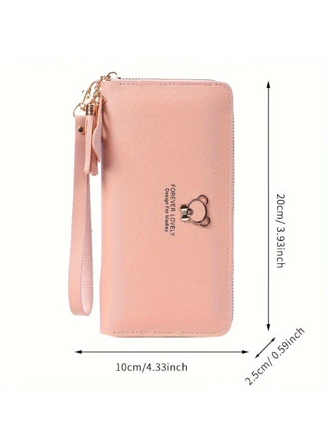 Goolsky New Long Wo 's Large Capacity Coin Purse Multi-Card Holder Fashion Simple Handbag Handbag - Image 2
