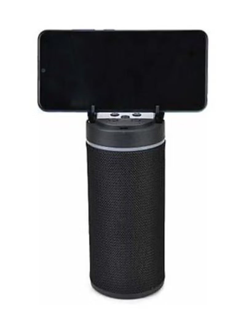 Bluetooth Wireless Speaker with Mobile Stand – Model KT-125 – Black