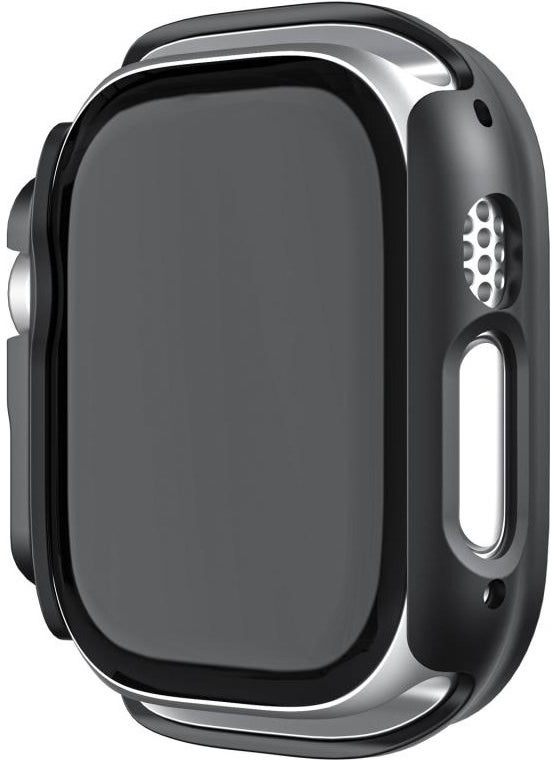 Techmaster Apple Watch Ultra 49MM Compatible Rubber Hard Plastic Case Cover  - Image 1