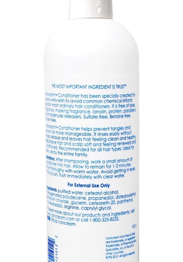 Vanicream Shampoo and Conditioner Set for Sensitive Skin - 12 Oz Each - Image 5