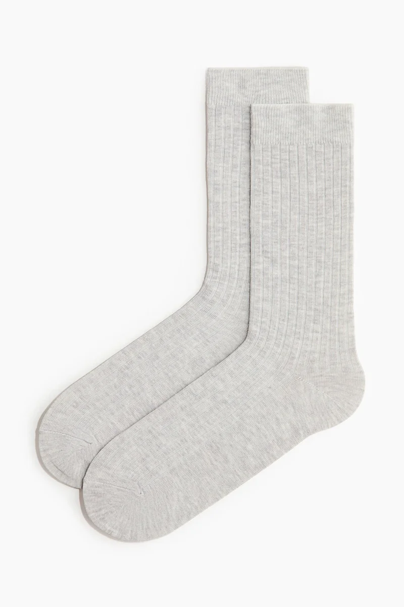 H&M 2-pack bamboo viscose-blend socks
