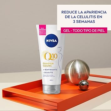 Nivea جل نيفيا Q10 بلس المضاد للسيلوليت والتقوية لتقليل علامات السيلوليت للعناية بالجسم 1 × 200 مل - Image 5