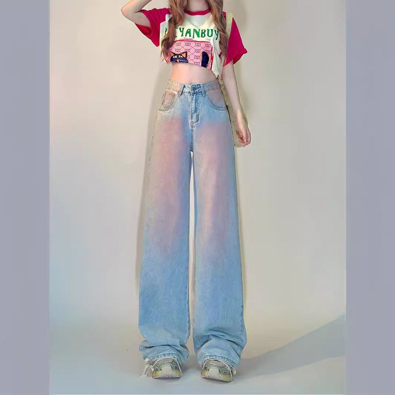 Vintage Classic European-American Design Daily Commute Jeans  Size_L - Image 4