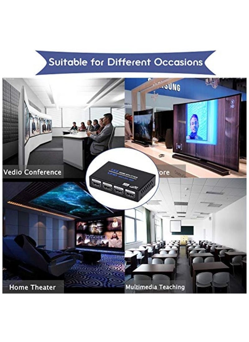 General HDMI Splitter 1*4 Out 3D 4K 1081P  - Image 2