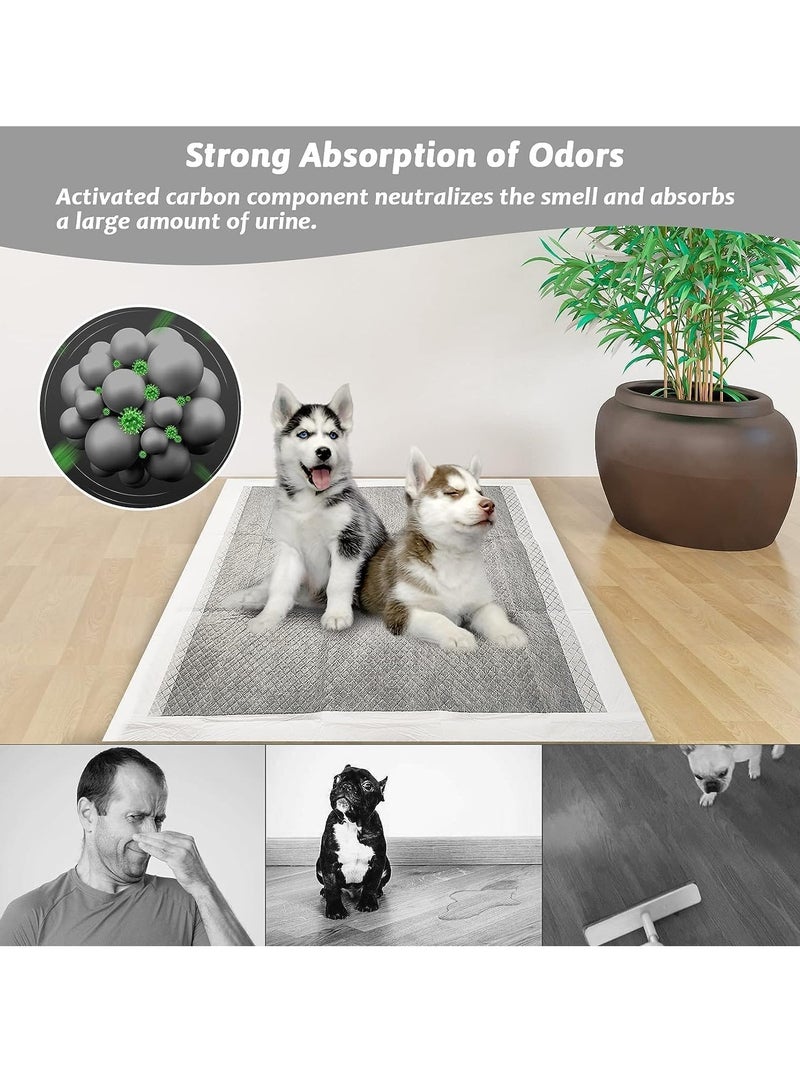 Generic 20/40/50/100 Pcs Dog Pads Thicker Pet Training and Puppy Pads,Pet Training Pads for Dogs and Puppies,Leak Proof Dog Potty Training Pads, Super Absorbent & Leak-Proof & Quick Dry Puppy Pads Pet, Training Pads, Disposable Puppy Pads for Puppies Cats Rabbits Pet Pee  - Image 5