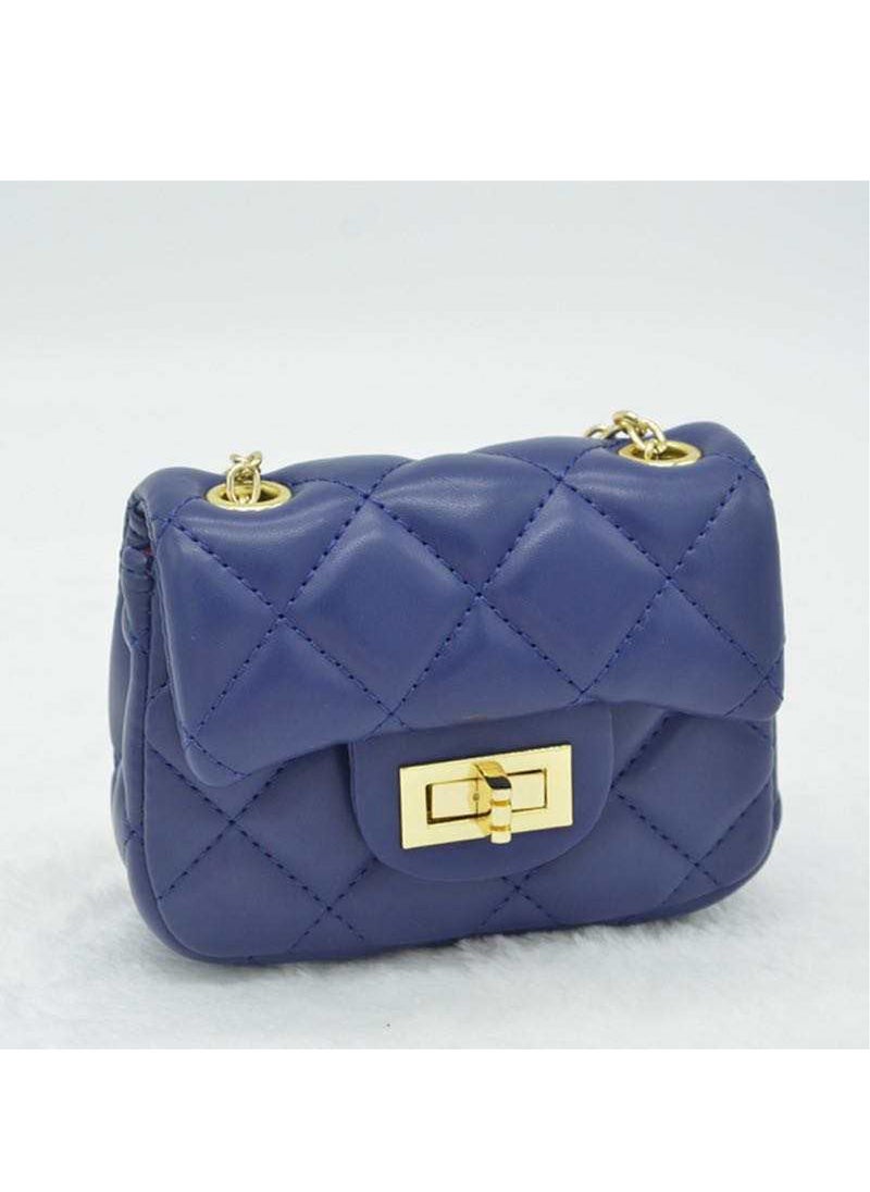 Lion Llama - Mini Quilted PU Crossbody Bag | Trendy Mini Quilted Crossbody Bag for Women & Girls | Stylish Shoulder Purse - Image 1