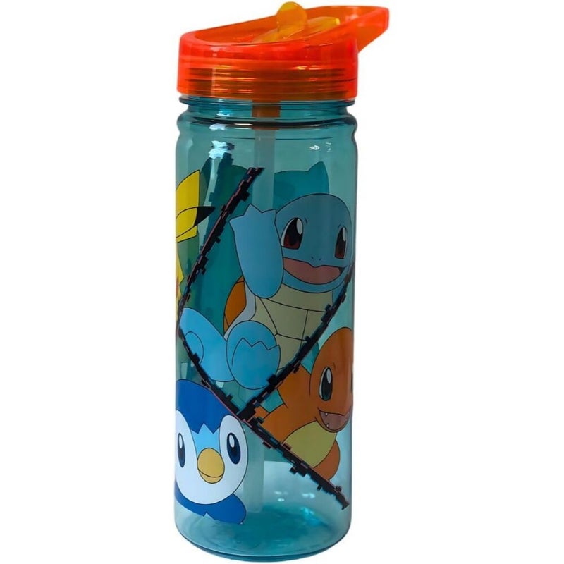 Nintendo Pokemon Dision Plastic Ecozen Water Bottle - 580 Ml