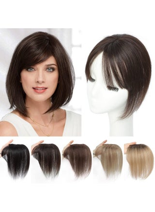 Hair Toppers For Women Real Human Hair Topper With Bangs Hair Toppers Pieces For Women With Thinning Short Human Hair Toppers Clip In Hair Extensions Free Part - pzsku/Z3E564EE7EE3E549E558AZ/45/_/1696663413/c57bb208-d64a-4c47-b5f1-59466ecb480e