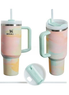 Stanley Quencher H2.0 FlowState Stainless Steel Vacuum Insulated Tumbler with Lid and Straw for Water, Iced Tea or Coffee, Smoothie and More,  40 oz  - Image 2