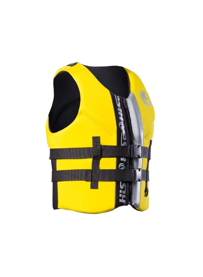 Hisea Water Sports Vest Life Jacket Yellow - Image 1