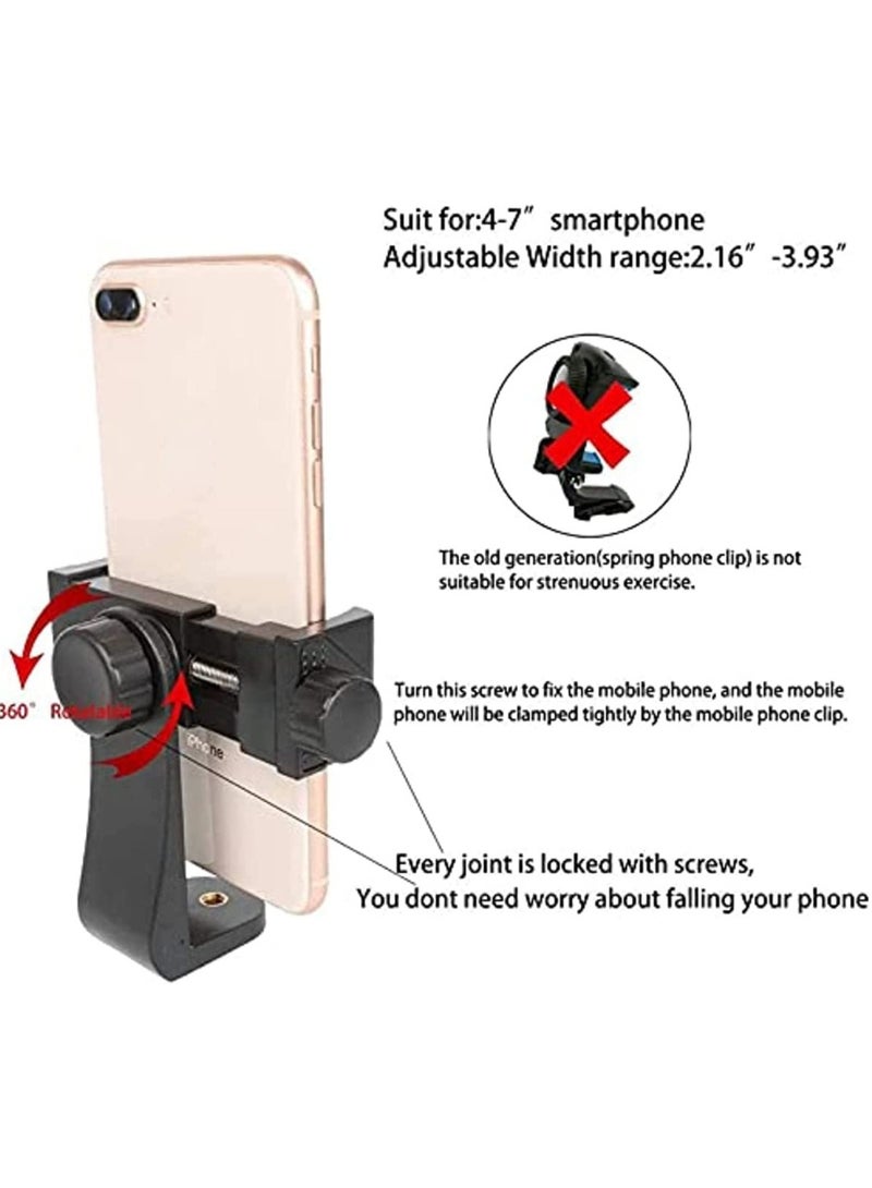 General Adjustable Chest Mount Harness for Sport Camera Mobile Phone Stable Harness Strap Holder Mount for Outdoor Sports Cell Phone Clip Holder Installation Fixation Bracket  - Image 5