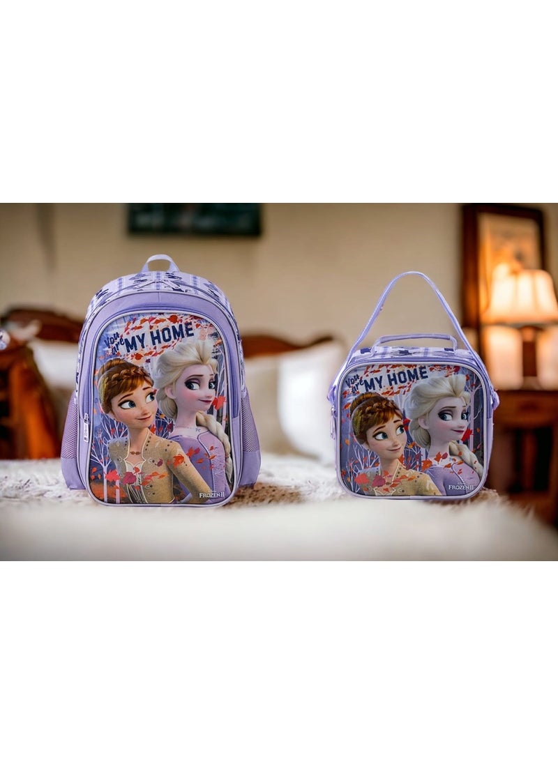 Disney FROZEN Hawk My Home Primary School Bag and Lunchbox  - Image 2