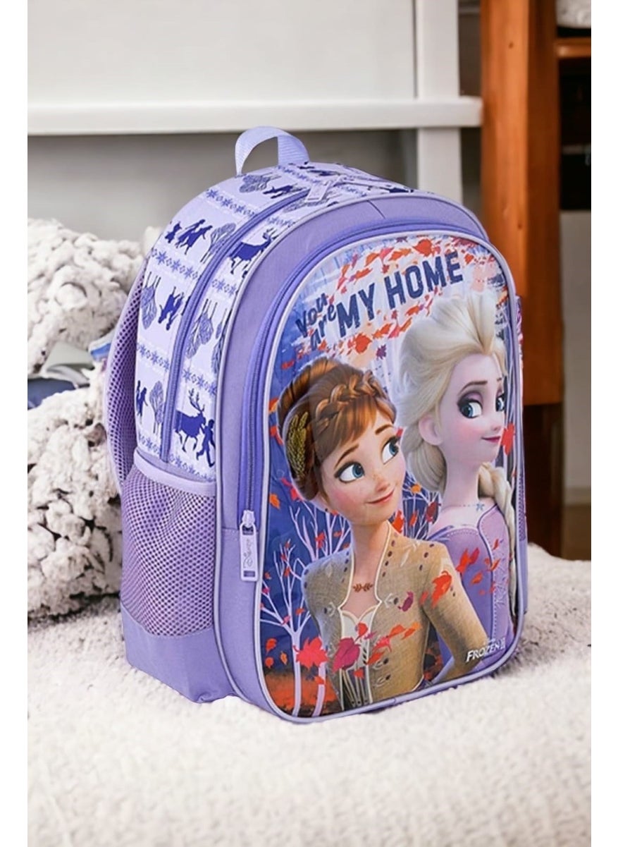 Disney FROZEN Hawk My Home Primary School Bag and Lunchbox  - Image 1