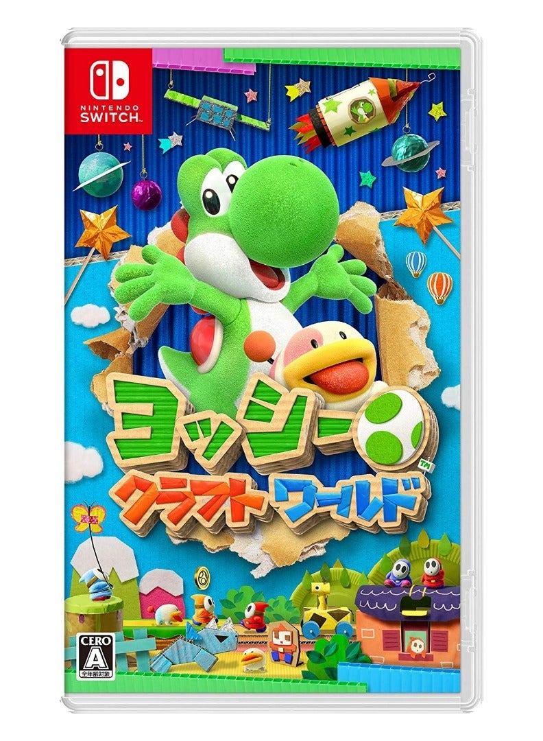 سويتش 0 Yoshi’s Crafted World - نسخة نينتندو سويتش - لعبة منصات مغامرات - Image 1