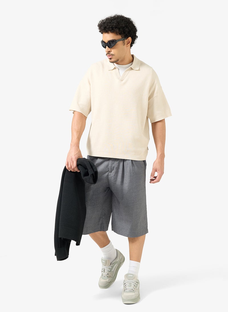 جاك اند جونز بولو قصير الأكمام محبوك - Image 4