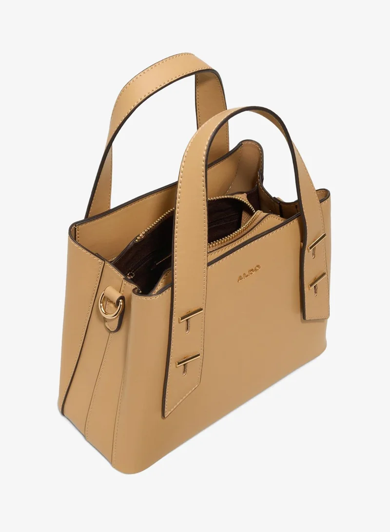 ALDO  ZERINA Textured Satchel Bag for Women | Best Price UAE