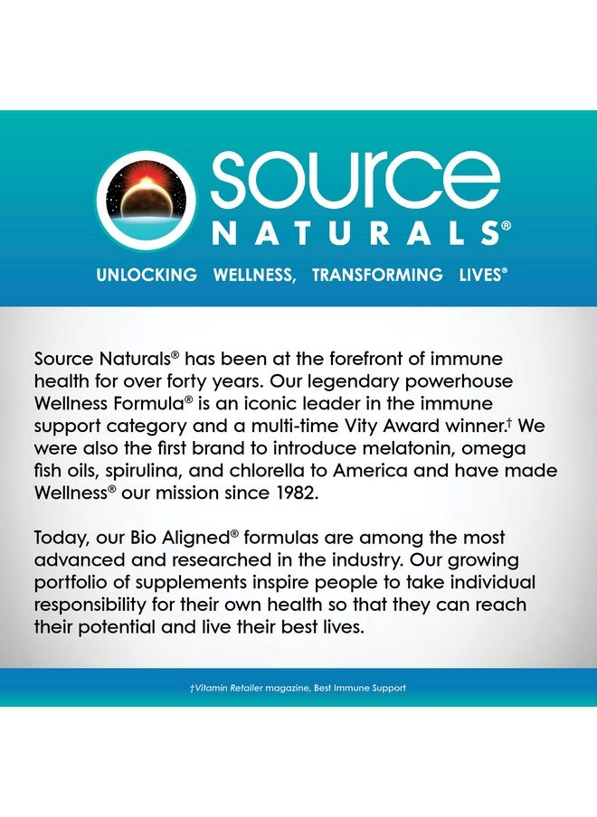 Source Naturals - Source Naturals Serene Science L-Theanine with Magnesium and GABA - 120 Tablets - Image 1