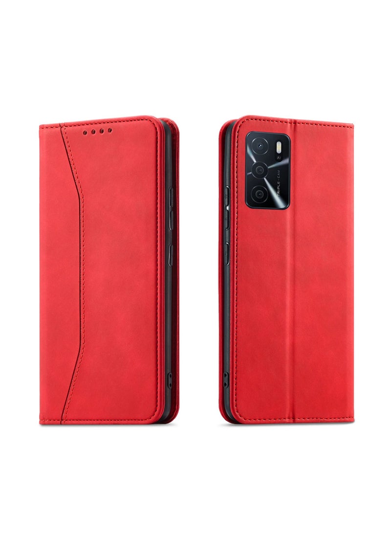 Generic - Suitable For OPPO Solid Color Flip Shockproof Phone Case - Image 1