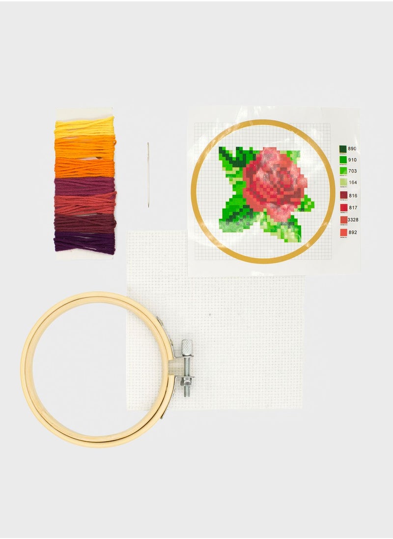 KIKKERLAND - Mini Crossstitch Embroidery Kit - Image 1