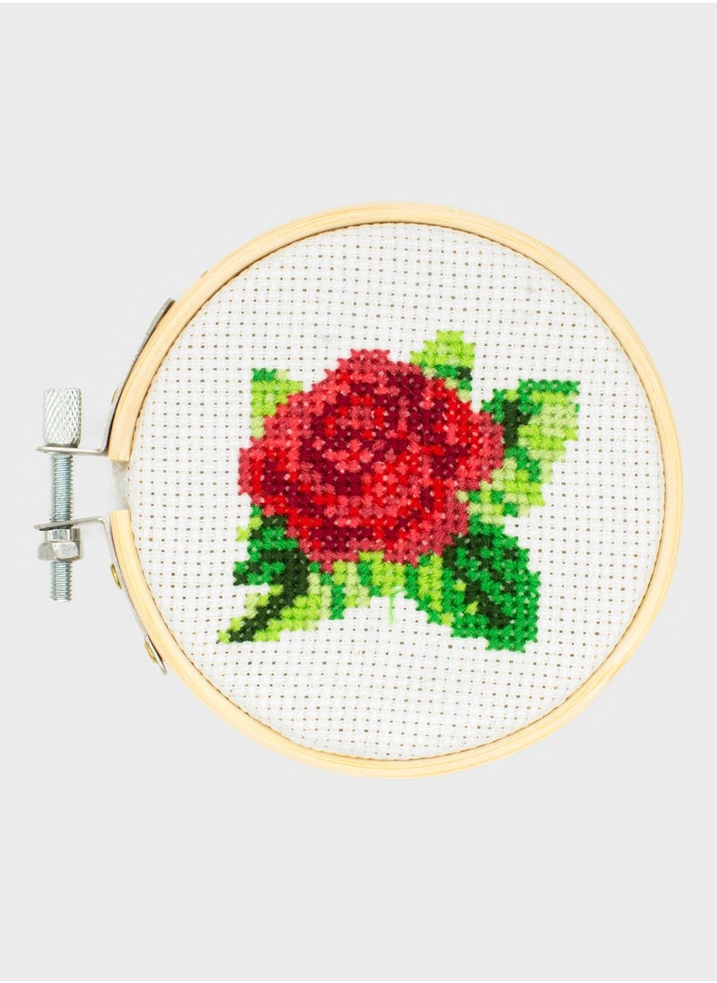 KIKKERLAND - Mini Crossstitch Embroidery Kit - Image 1