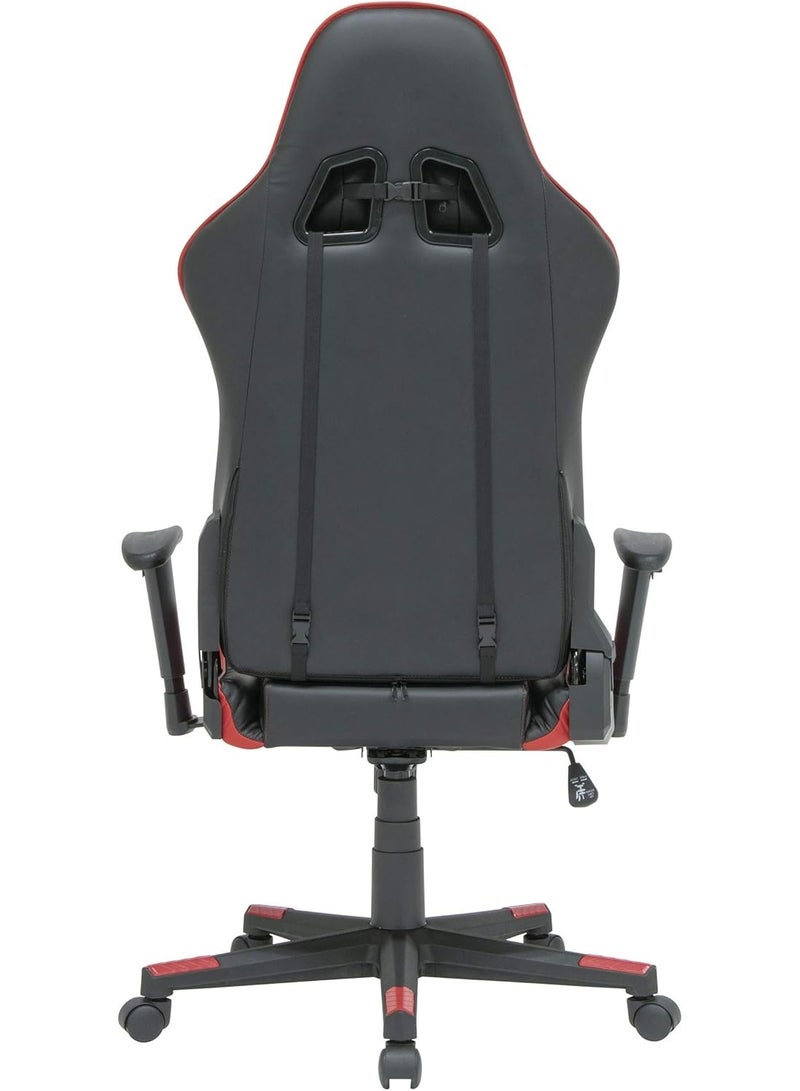 Ergonomic Gaming Chair with High Back Support, Swivel Base, Height and Tilt Adjustment, Removable Lumbar Support and Headrest Pillow for Gaming and Office Use - Image 2