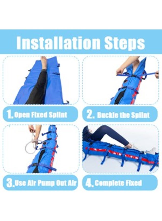 Vacuum Splint Set – Medical Immobilization Splints for Arm, Leg, or Full Body Support (With Pump) - Image 3