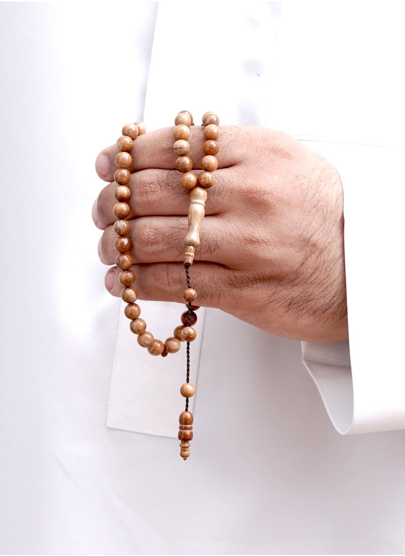 Subhati Prayer Beads ( Misbah ) with Kook | 8 MM Beads - 63  - Image 1
