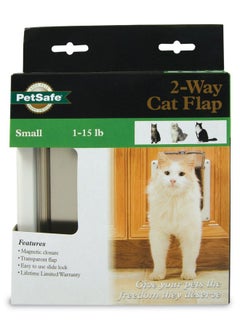 PetSafe PetSafe Interior Cat Door: 2-Way Locking, Indoor Pet Door Flap - Tinted Privacy Door for Cat Litter Box or Pet Feeder, Built-In Door Lock, Durable Door Frame, DIY Easy Install, Hardware Kit Included  - Image 2