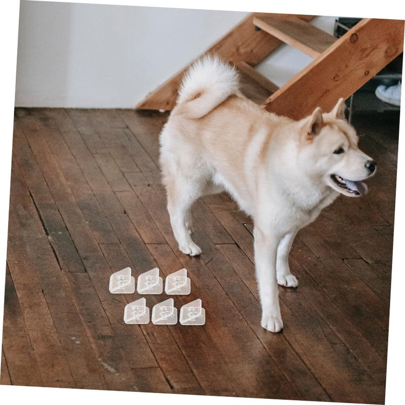 6 Pcs Wall Clip Potty Pad Holder Tray for Small Dogs Indoor Use - Image 5