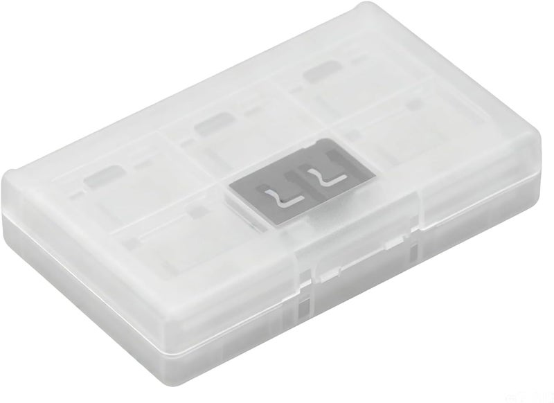 KlsyChry Kailisen Game Card Case for Nintendo Switch, Protective PC Hard Shell Portable Storage Box with 24 Game Slots Holder Cartridges fits Nintendo Switch - White - Image 3
