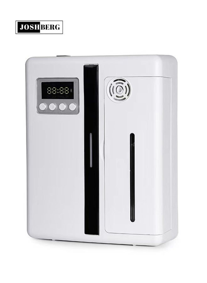 Joshberg Smart Scent Air Machine,Essential Oil Diffuser,Bluetooth Hotel Series Aromatherapy Diffuser,200ml Air Scent Diffuser for Hotels, Offices, Homes, Spas, Bathrooms,Up to 30-600m³ (White)  - Image 1