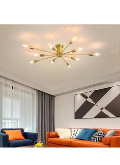 GEADI 10 head Nordic Modern Iron Chandelier Creative Personality Ceiling light for Living Room Dining Room Bedroom  - Image 5