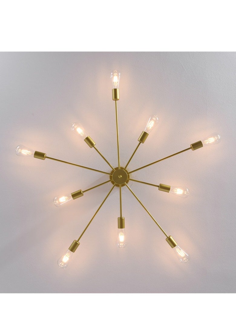 GEADI - 10 head Nordic Modern Iron Chandelier Creative Personality Ceiling light for Living Room Dining Room Bedroom - Image 1
