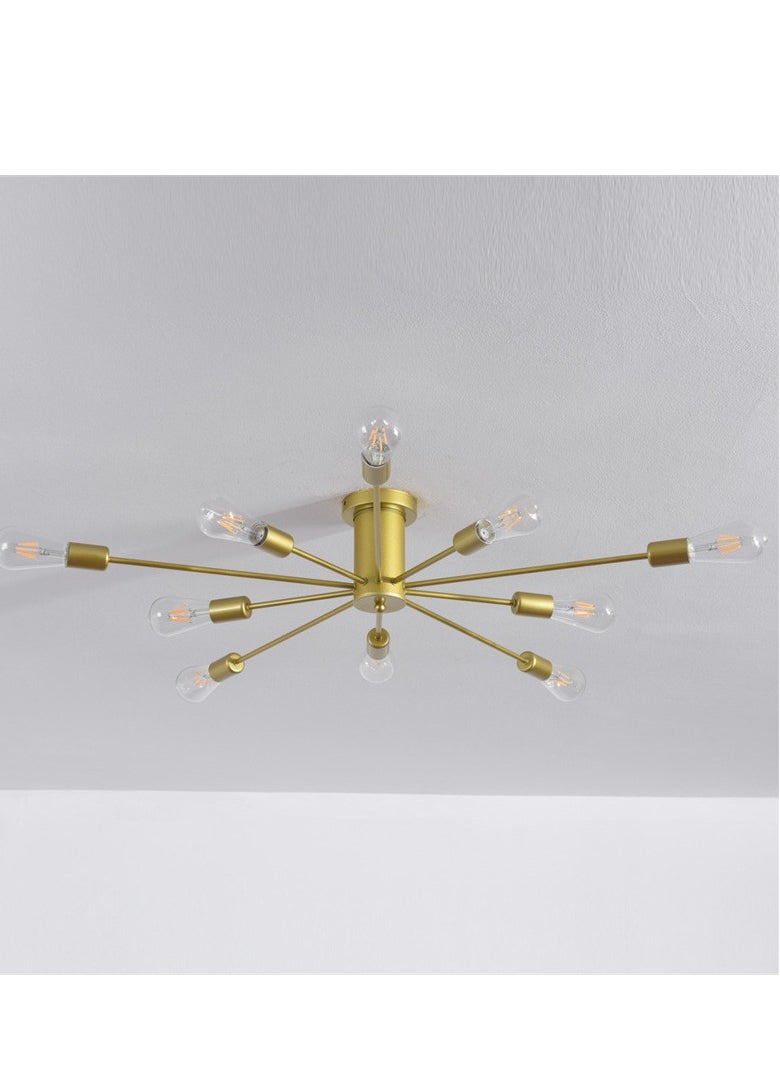 GEADI - 10 head Nordic Modern Iron Chandelier Creative Personality Ceiling light for Living Room Dining Room Bedroom - Image 1
