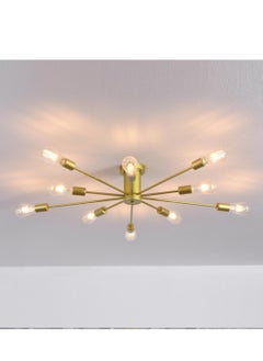 GEADI 10 head Nordic Modern Iron Chandelier Creative Personality Ceiling light for Living Room Dining Room Bedroom  - Image 1