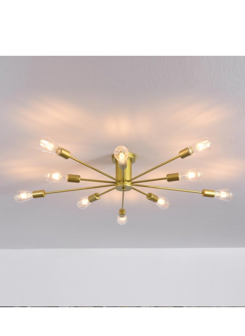GEADI - 10 head Nordic Modern Iron Chandelier Creative Personality Ceiling light for Living Room Dining Room Bedroom - Image 1