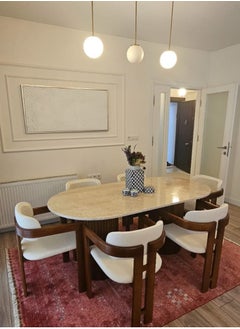 Malazhouse Marble Dining Set – MZDRS005  - Image 1