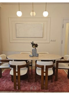 Malazhouse Marble Dining Set – MZDRS005  - Image 4