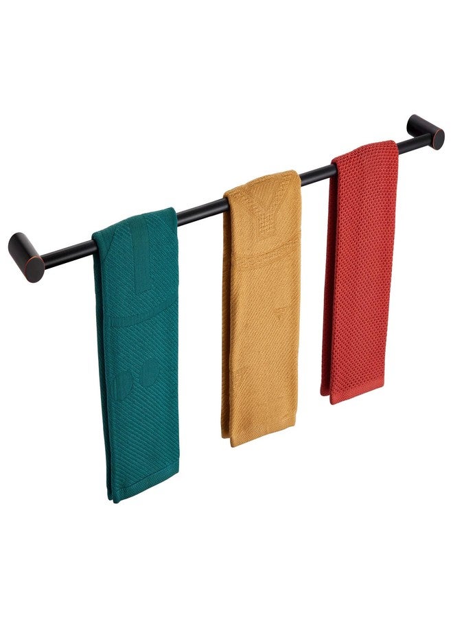 KOKOSIRI Towel Bars Oil Rubbed Bronze for Bathroom Wall Mounted 36-Inch Bath Towel Holder Single Rod Stainless Steel Bathroom Hardware, B4007ORB-L36 - Image 1