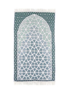 MANASEK Prayer mat padded from Manasek a popular local brand – prayer mat lined with 100% polyester with 3D embroidery with bag - Luxurious and elegant design suitable for gifting - 70X120  - Image 1