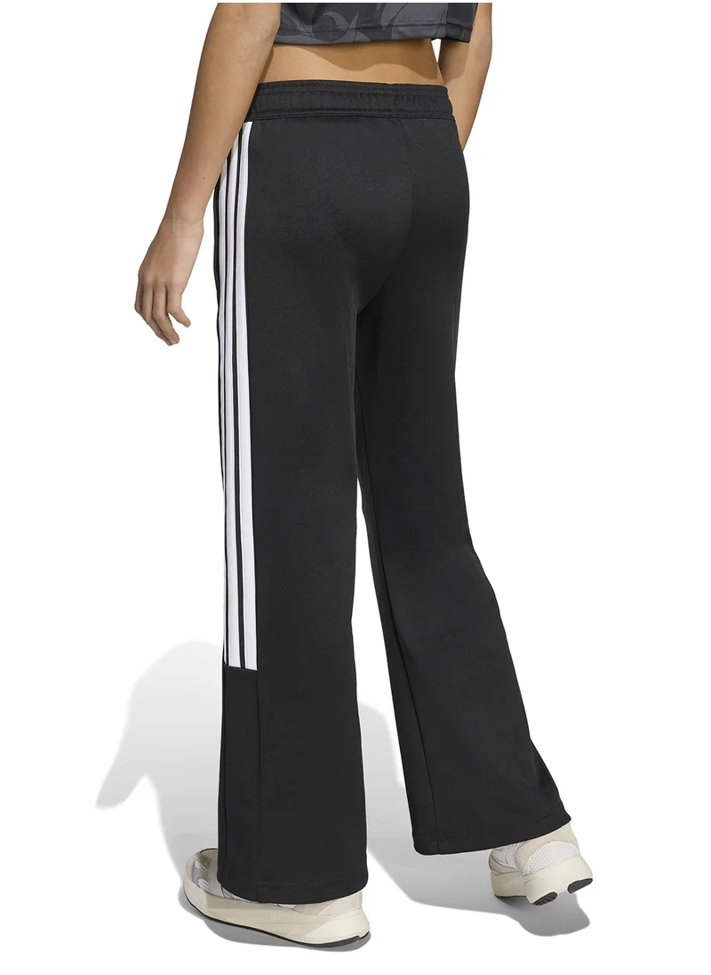 Adidas Youth House Of Tiro Colors Of Football High-Waisted Wide-Leg Joggers