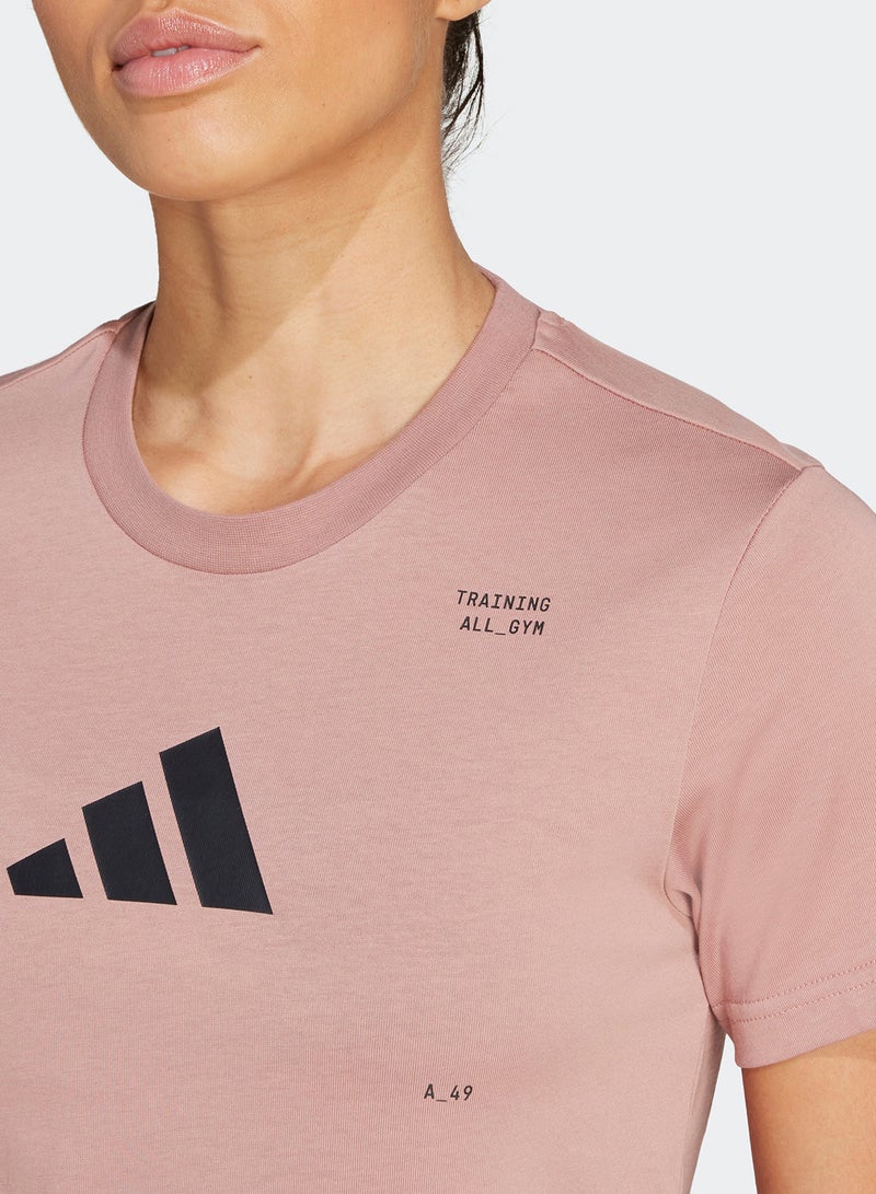 Adidas All-Gym Category Graphic T-Shirt  - Image 3