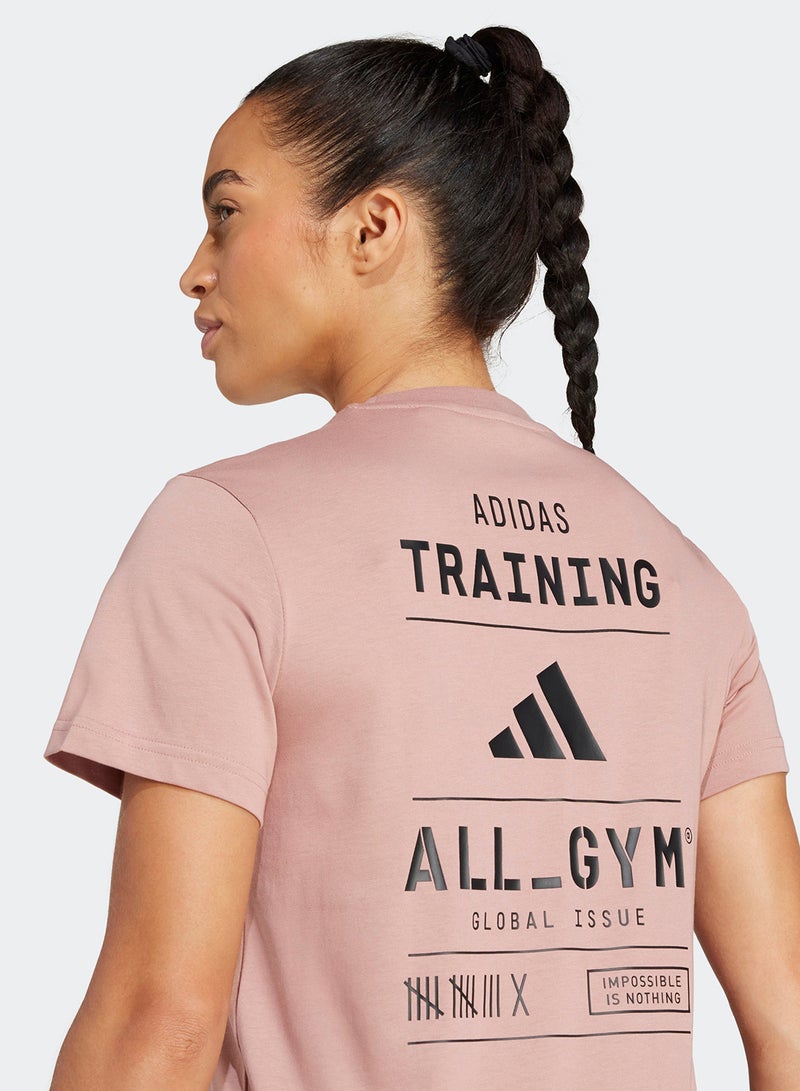 Adidas All-Gym Category Graphic T-Shirt  - Image 4